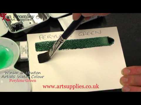 Winsor & Newton Artists' Water Colour paint Perylene Green 460 Series 2