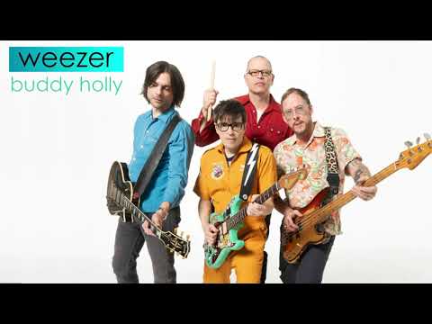 Weezer - Buddy Holly (standard tuning guitar backing track w/vocals)