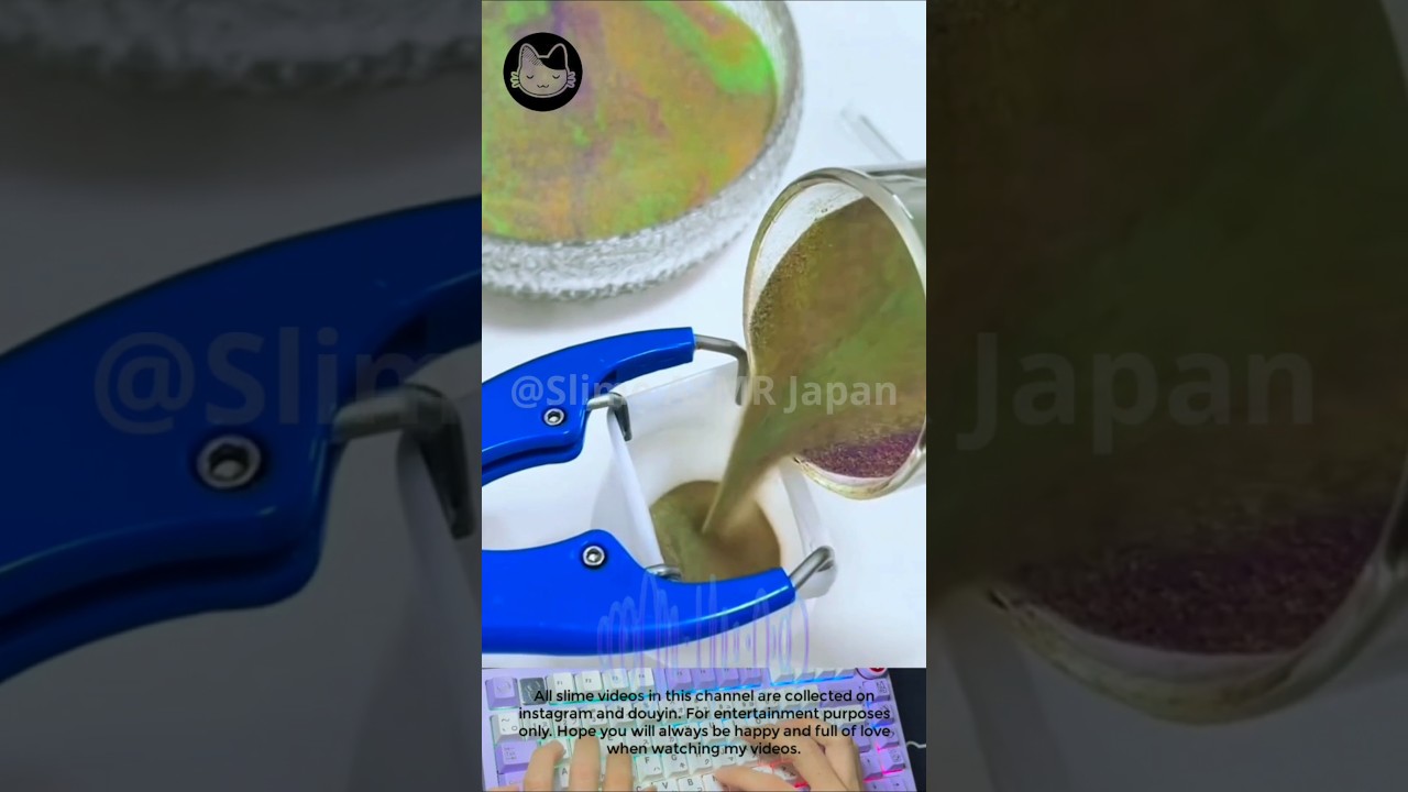 【暇 つ ぶ し】 ス ラ イ ム! 気 持 ち い い！ ス ラ イ ム 動画 ❤ SLIME VIDEO #スライム #スライム動画 #BGM無  #slime #asmr #video P109