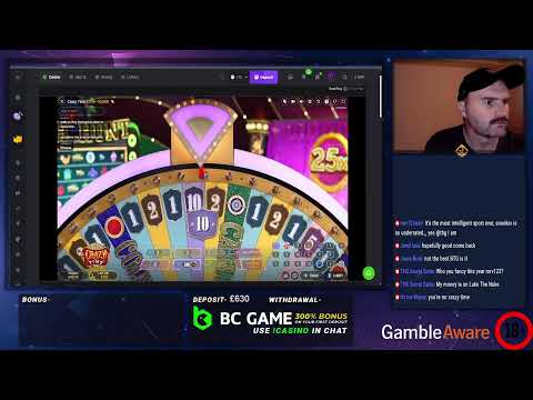 Thumbnail for video: Casino Slots & Table Games at BCGame - !casino to play with me at BCGame. 18+ Only!