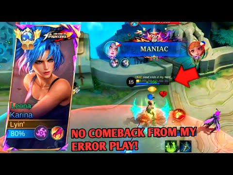 NO COMEBACK AGAINST MY HYPER KARINA!!! 🔥 TOP 1 GLOBAL KARINA 😱🔥