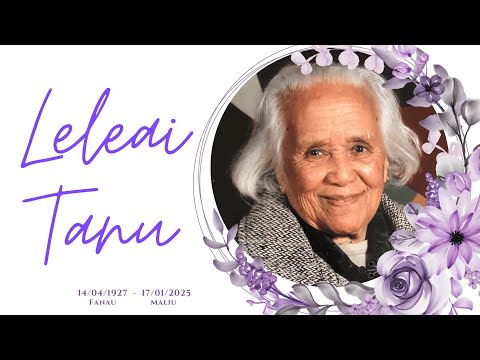 Funeral of Leleai Tanu (Fri)