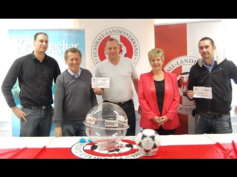 Auslosung Finalort Krombacher Pokal Brandenburg 2015/16
