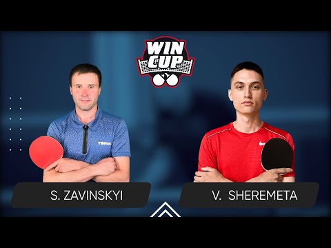 12:45 Serhii Zavinskyi  - Vladyslav-Ivan Sheremeta West 2 WIN CUP 27.01.2024 | TABLE TENNIS WINCUP