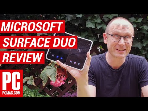 External Review Video moSmMBojiqM for Microsoft Surface Duo Foldable Tablet