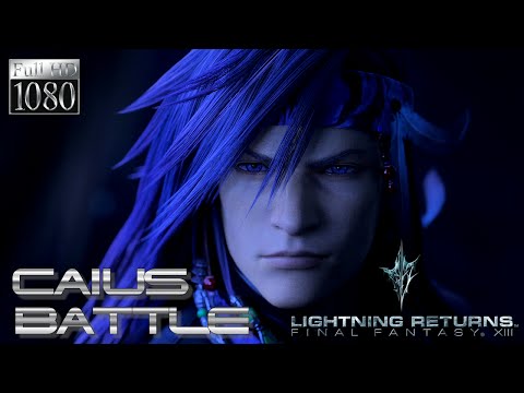 Caius Boss Battle - Lightning Returns: Final Fantasy XIII PC [1080p 60fps]