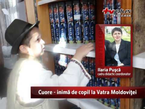 Cuore inima de copil la Vatra Moldovitei