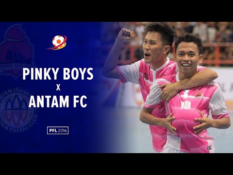 Highlight : Pinky Boys Makassar Vs Antam FC Jakarta (3-1) : Pro Futsal League 2016