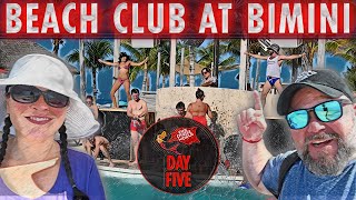 VIRGIN'S BEACH CLUB AT BIMINI |  SCARLET LADY VLOG SERIES PART FIVE | VIRGIN VOYAGES