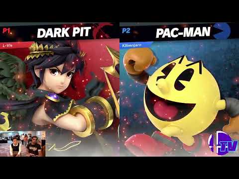 MSM.ZERO 10 Pool B1 - L-Vis (Dark Pit) Vs. TomaHawk (Pac-man) - SSBU Tournament