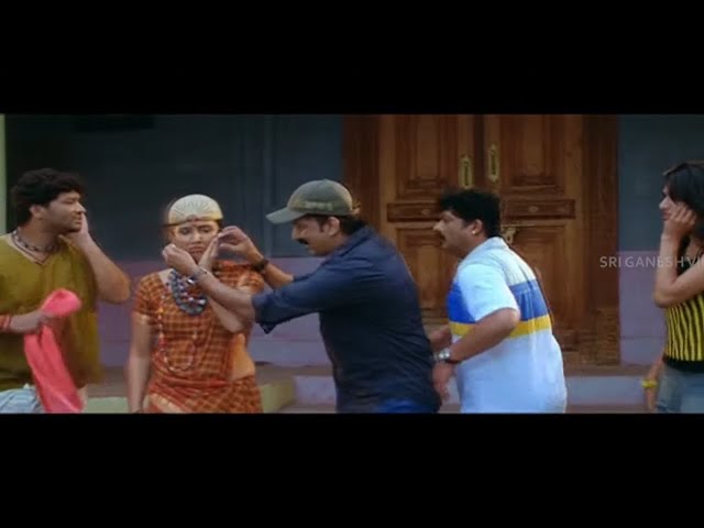 ಸಿನ್ ಶೂಟ್ ಮಾಡ್ತಾಯಿದ್ದ ಡೈರೆಕ್ಟರ್ ಕೆನ್ನೆಗೆ ಹೊಡೆದ ಹೆರೋಯಿನ್ | Mangana Kaili Manikya Kannada Movie Comedy