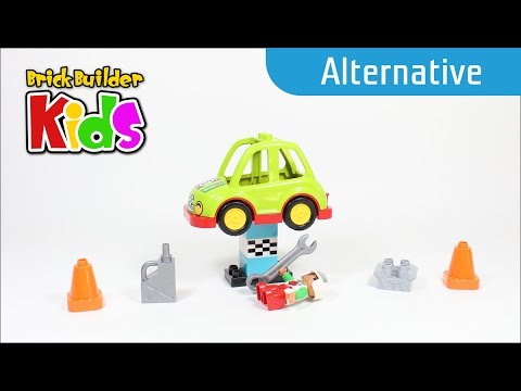 Vidéo LEGO Duplo 10589 : La voiture de rallye