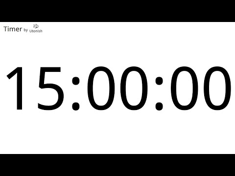 15 Hour Countup Timer