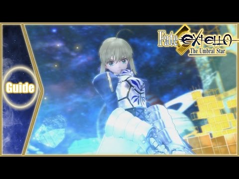 Fate/Extella: The Umbral Star - Unlocking and trying out Artoria Pendragon! (Guide)