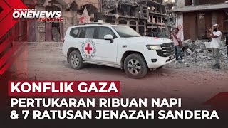 Download lagu Ironis! Kondisi Pertukaran Ribuan Narapidana & Ratusan Jenazah Sandera Gaza | OneNews Update mp3