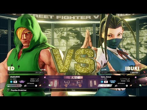 diabloDOC (ED) vs Kazunoko (Ibuki)：diabloDOC（エド）vs かずのこ（キャミィ）