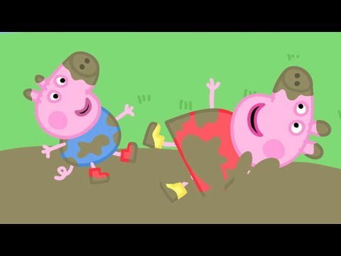 Peppa Pig Świnka Peppa po Polsku najlepsze odcinki - Peppa i  Błotniste Kałuże! - Najlepsze Odcinki