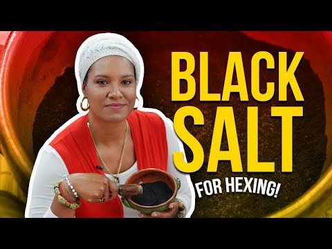 How to Make Black Salt for Hexing/Protection | Yeyeo Botanica