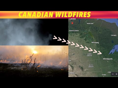 CANADIAN WILDFIRES: Air Quality & Minnesota Fire Danger