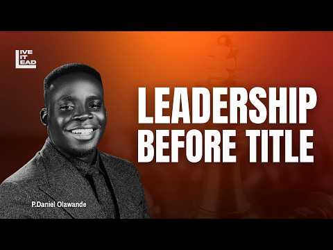 Leadership Before Title