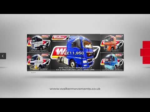 Walker Movements - Gone in 60 Seconds - Stocklist Tractor Units