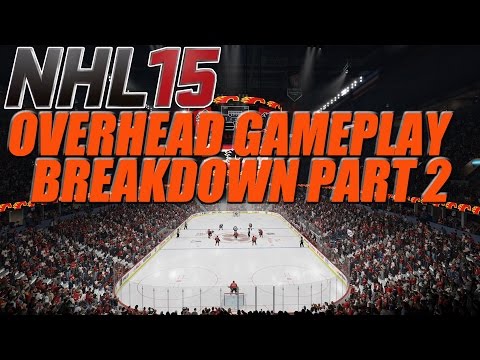 NHL 15 OVERHEAD GAMEPLAY BREAKDOWN (Part 2)