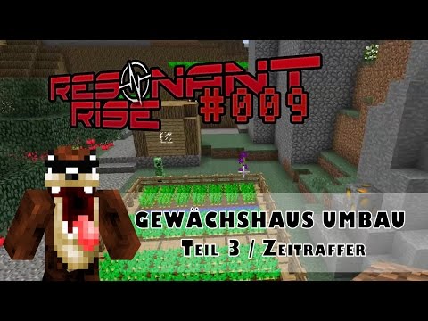 Gewächshaus/Dorf Umbau 3 ZR// Minecraft Resonant Rise #9 // HeadGamesHD // Deutsch|German // FullHD