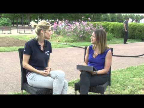 Alice Taglioni à Lyon pour l'association Enfants Cancers Santé