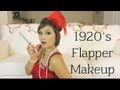 1920's Flapper Makeup Tutorial - YouTube