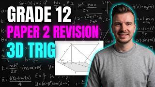 Download lagu Matric Mathematics NSC Paper 2 November 2018 Memo - Question 7 (3D Trigonometry) mp3