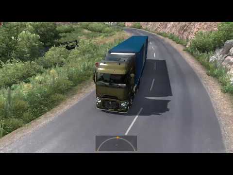 Euro Truck Simulatör 2 - Corsica / Calvi - Marsilya #3 (1.36x) #Renault #Range-T