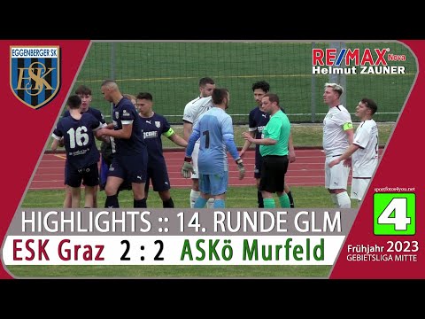 🔵 14. Runde Gebietsliga Mitte ⚽️ ESK Graz 🆚 ASKÖ Murfeld ⚽️ vom 19.3.2023