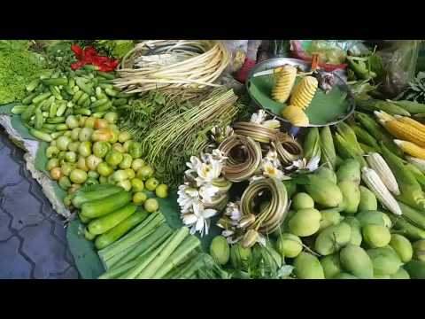 Amazing Scenery Of Phnom Penh Market - Foods And Activities Market In The City Video