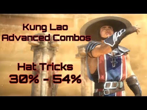 Mortal Kombat 11 Kung Lao Advanced and Optimal Combos - Hat Tricks