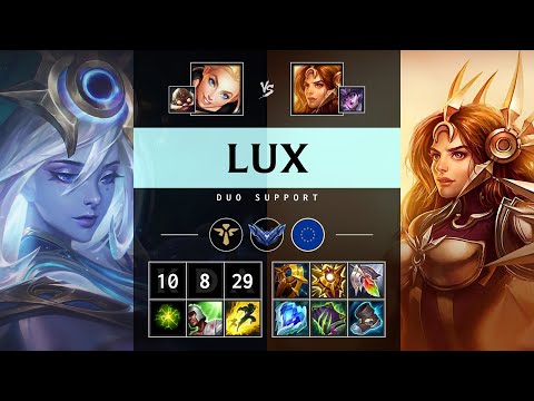 Lux Support vs Leona: Super CC - EUW Diamond Patch 14.23