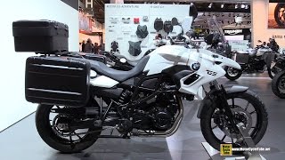 2015 BMW F700 GS Low Seat - Walkaround - 2014 EICMA Milan Motorcycle Exhibition