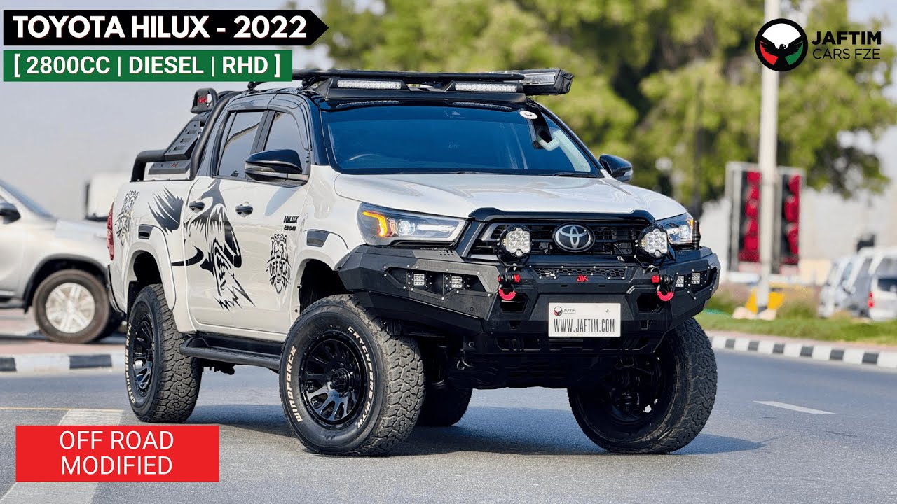 تويوتا هيلوكس OFF ROAD MODIFIED | 2.8L DIESEL ENGINE | RHD | DOUBLE CABIN video