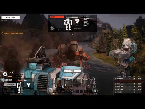Battletech Beta gameplay