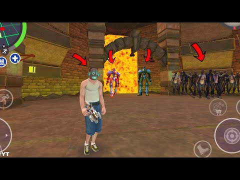Real Gangster Crime 2 (Papuas Cursed Mask Purchased) Fight Boss in Arena Tower - Android Gameplay HD