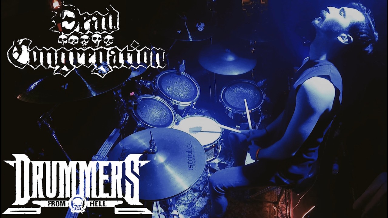 DEAD CONGREGATION-Morbid Paroxysm. Vasilis Nanos. Death Is Not The End fest Poland 2026 (Drum Cam)