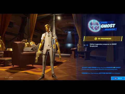 Deliver LEGENDARY WEAPONS to GHOST Dropboxes - FINAL MIDAS CHALLENGE