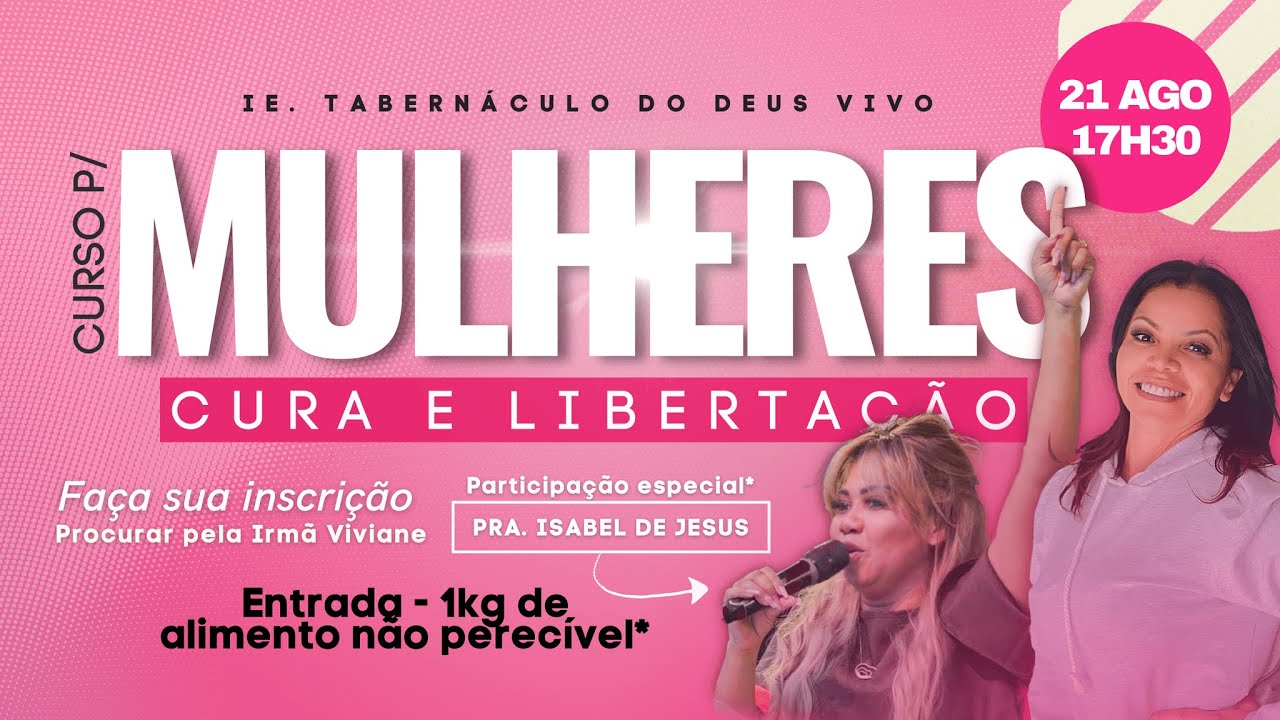 Cura e Libertação - Pra. Isabel de Jesus | Pregação IMPACTANTE