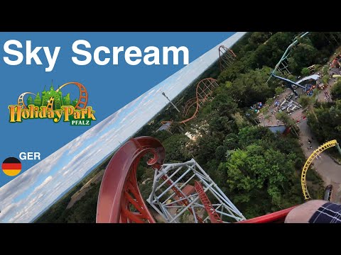Sky Scream Onride | Holiday Park Haßloch | Premier Rides Sky Rocket II | GoPro Hero 8 [4k]