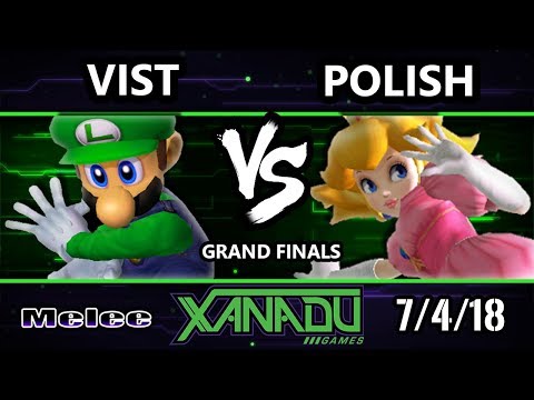 S@X 257 SSBM - Vist [L] (Luigi) Vs. Polish (Peach) - Smash Melee Grand Finals