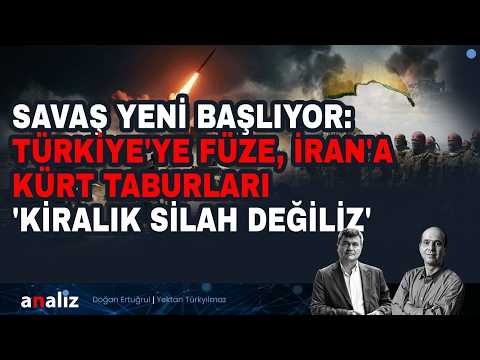 The war is just beginning: Missiles to Türkiye, Kurdish battalions to Iran. "We are not mercenari...