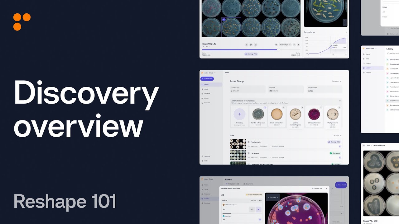 Reshape 101 – Discovery Overview