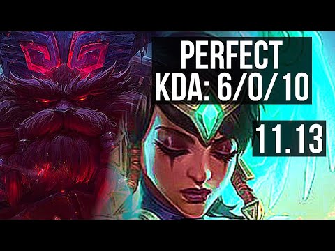 ORNN vs KARMA (TOP) | 6/0/10, 300+ games, Dominating | KR Grandmaster | v11.13