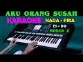 SUSAH HATI - Meggy Z | KARAOKE Nada Pria