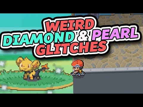 WEIRD Pokemon Diamond and Pearl Glitches!