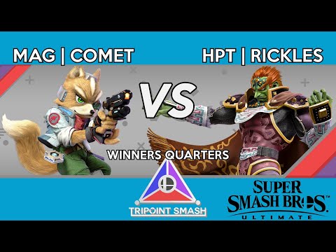 Tripoint Smash 47 - Winners Quarters - MAG | Comet (Fox) Vs. HPT | Rickles (Ganondorf)